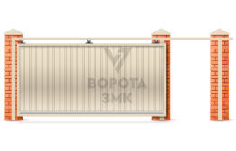 Откатные ворота механические 4,5 метра 4500×2900 ЗМК-7905