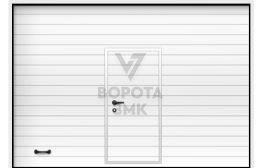Ворота промышленные с калиткой 3500×3000 ЗМК-3989