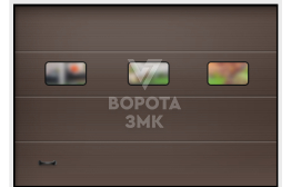 Секционные ворота 5×5 ЗМК-3669