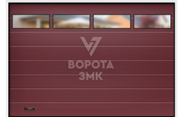 Автоматические ворота для гаража 2125×2500 ЗМК-3415
